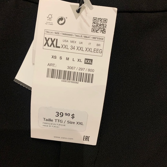 Zara XXL short shorts - NWT - Picture 3 of 7